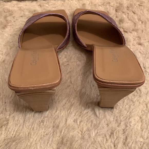 Calvin Klein Articolo Python Hyacinth Shoes - Picture 3 of 9